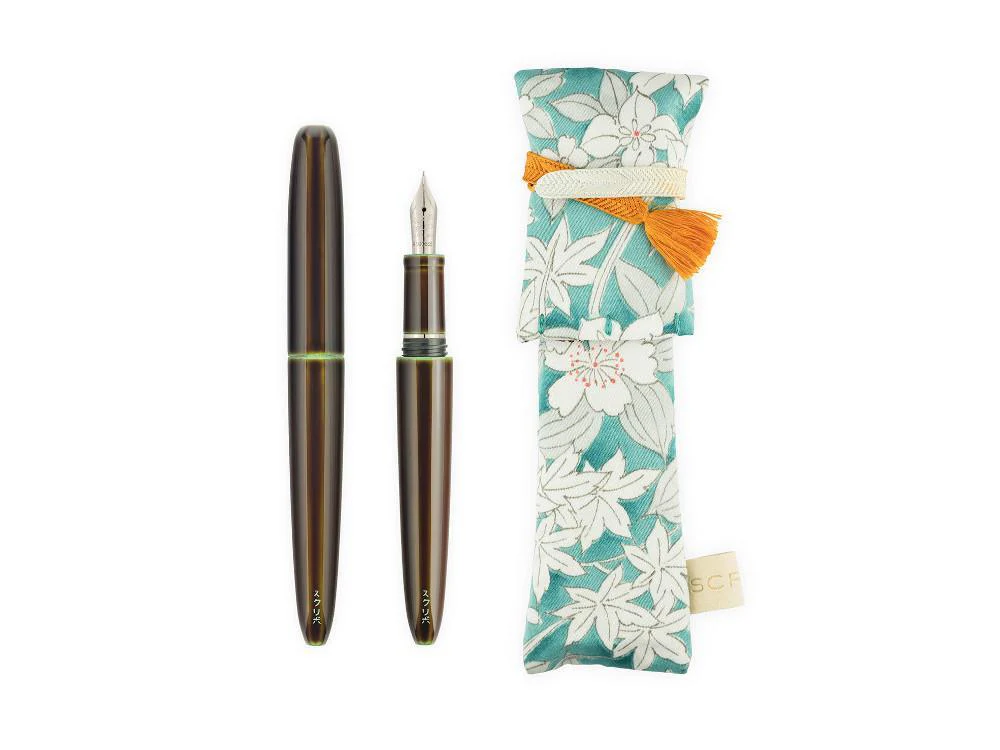 Scribo Piuma Hane Toruko Fountain Pen, Limited Edition, PIUFP27RT1403 - Image 6