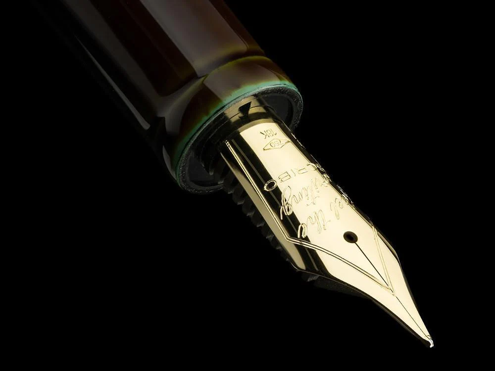 Scribo Piuma Hane Toruko Fountain Pen, Limited Edition, PIUFP27YG1803 - Image 6