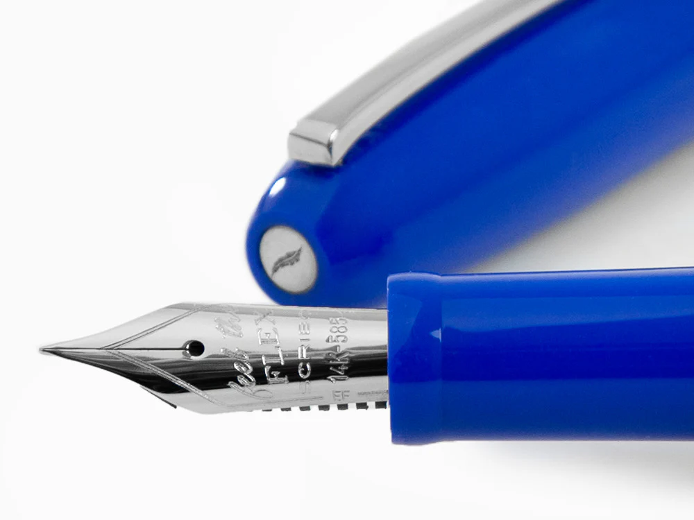 Scribo Piuma Pop Fountain Pen, 14K Gold, Limited Edition, PIUFP16PL1403 - Image 5