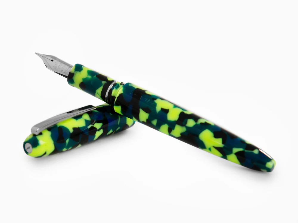 Scribo Piuma Popart Fountain Pen, 14K, Limited Edition, PIUFP18PL1403 - Image 7