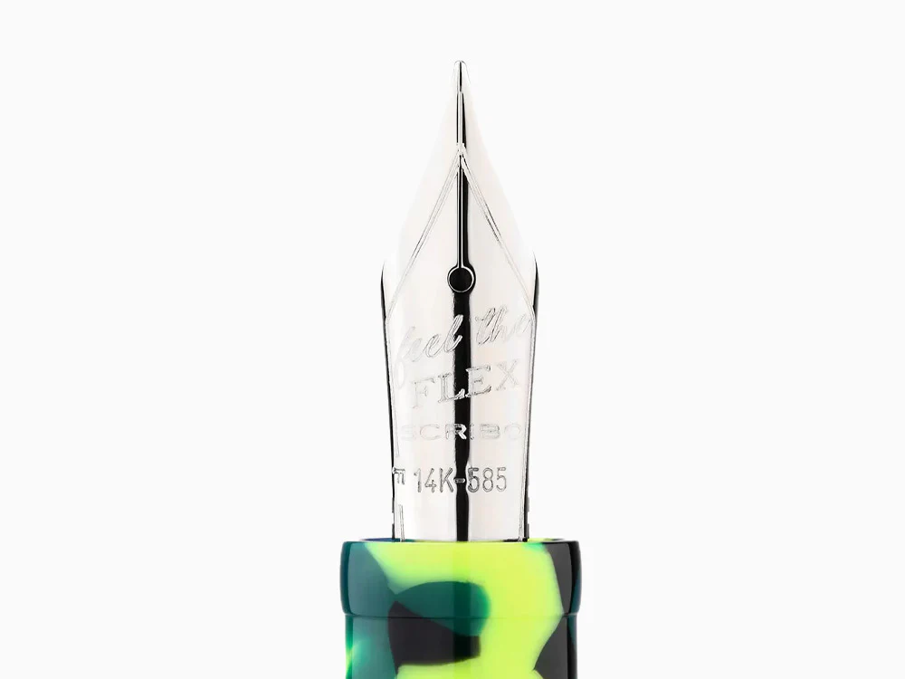 Scribo Piuma Popart Fountain Pen, 14K, Limited Edition, PIUFP18PL1403 - Image 9