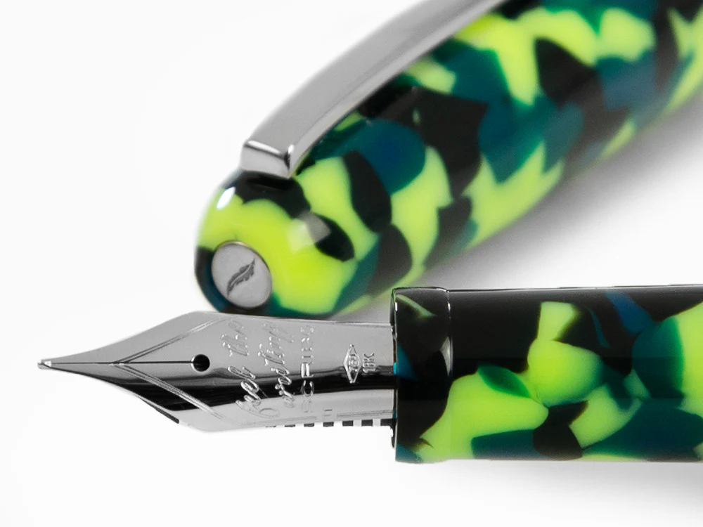 Scribo Piuma Popart Fountain Pen, 18K, Limited Edition, PIUFP18PL1803 - Image 5