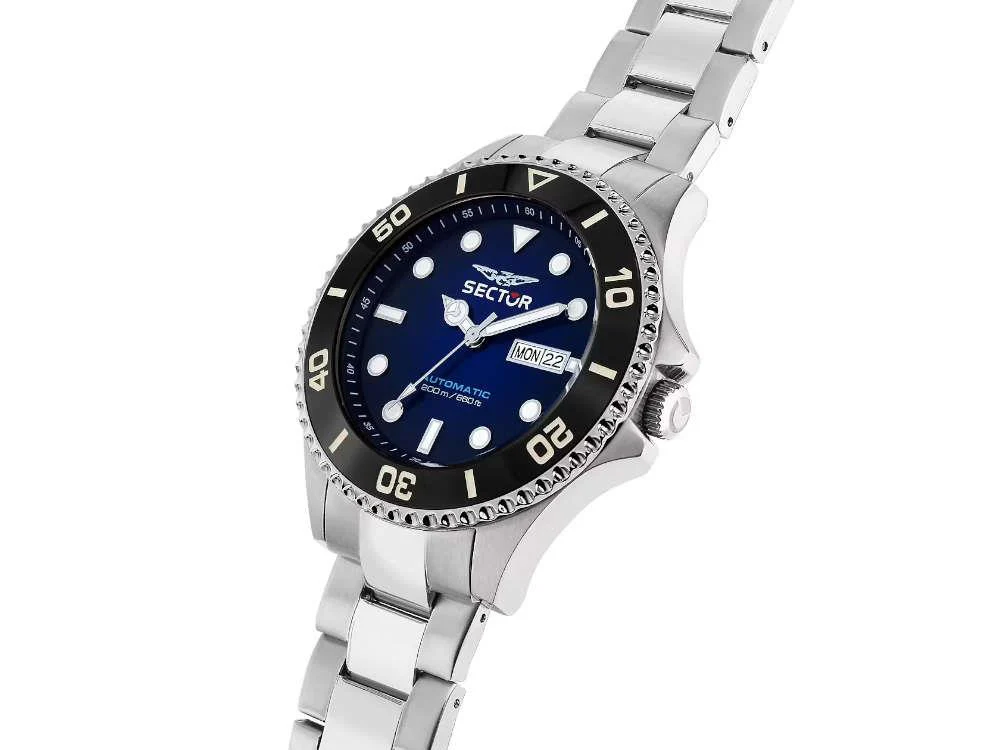 Sector No Limits 230 Automatic Watch, Blue, 43 mm, R322116003 - Image 6