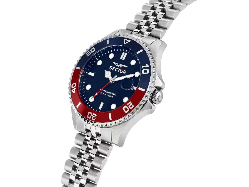 Sector No Limits 230 Automatic Watch, Blue, 43 mm, R3223161018 - Image 5
