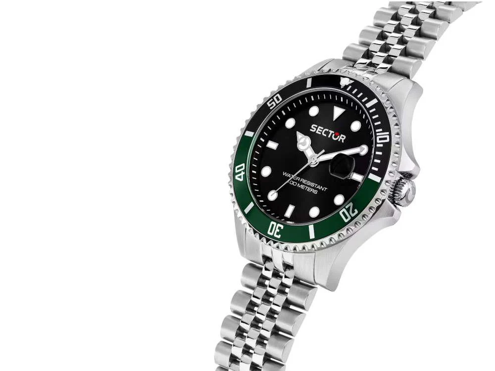 Sector No Limits 230 Quartz Watch, Black, 43 mm, R3253161052 - Image 5