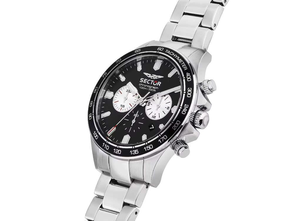 Sector No Limits 230 Quartz Watch, Black, 43 mm, R3273661050 - Image 6