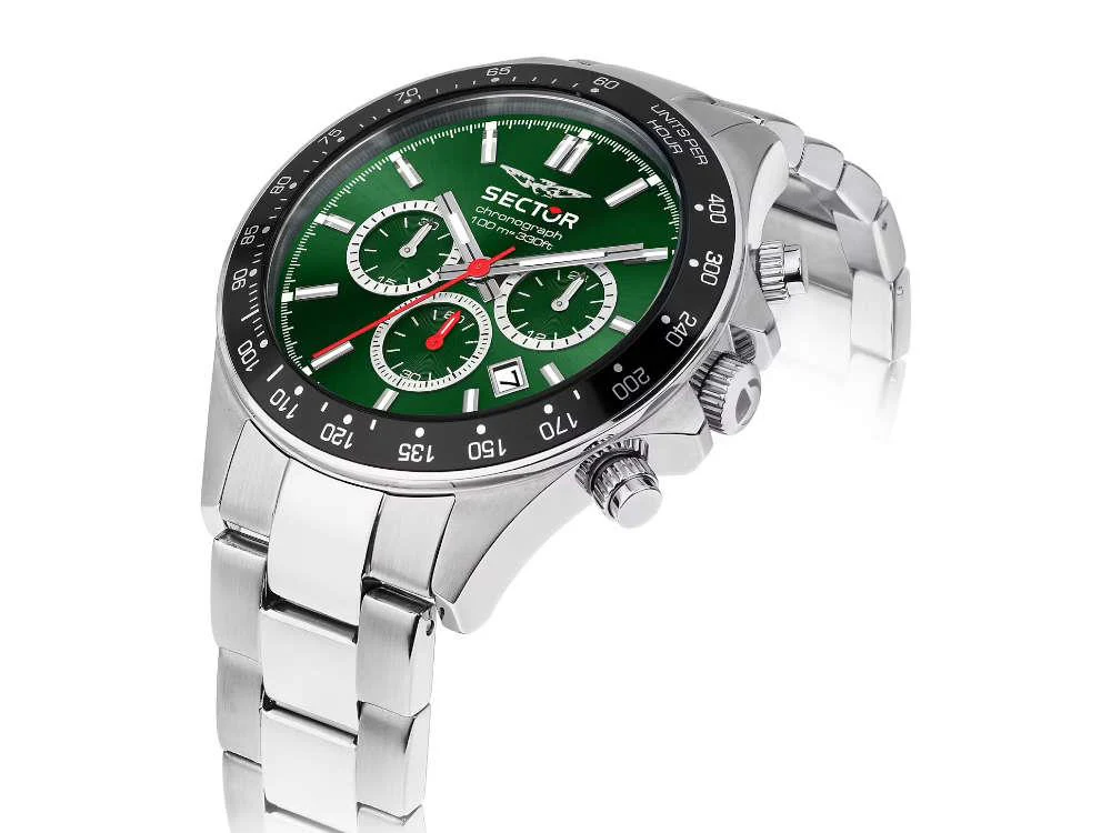 Sector No Limits 230 Quartz Watch, Green, 43 mm, R3273661048 - Image 6