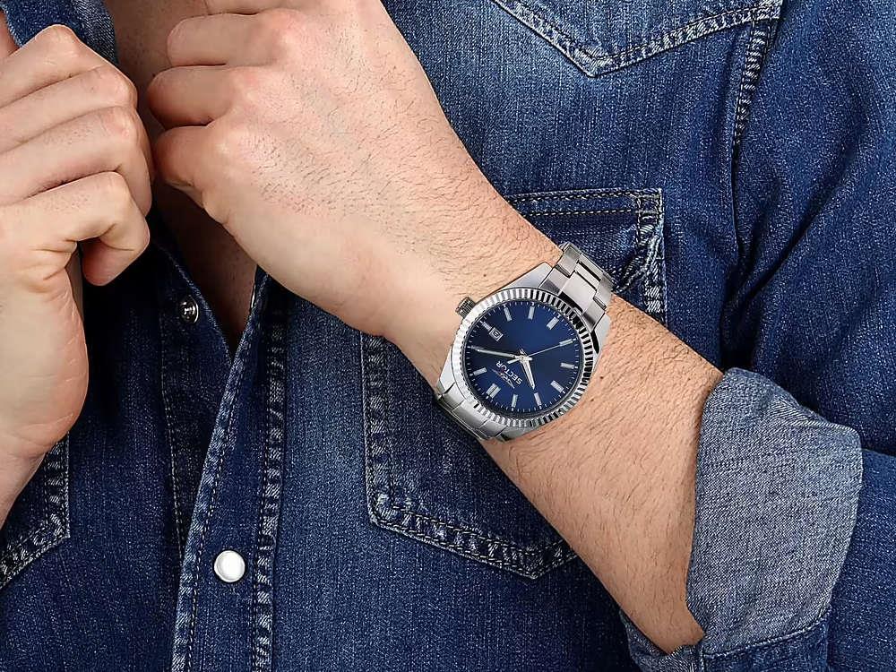 Sector No Limits 240 Quartz Watch, Blue, 41 mm, R3253240049 - Image 5
