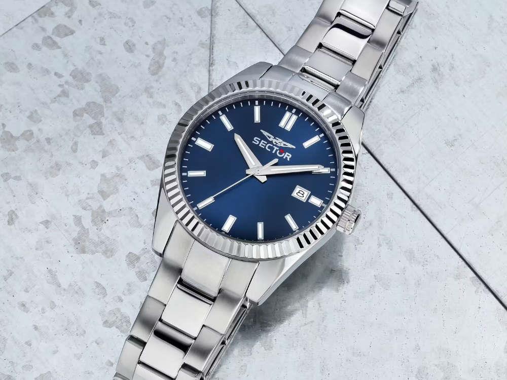 Sector No Limits 240 Quartz Watch, Blue, 41 mm, R3253240049 - Image 7