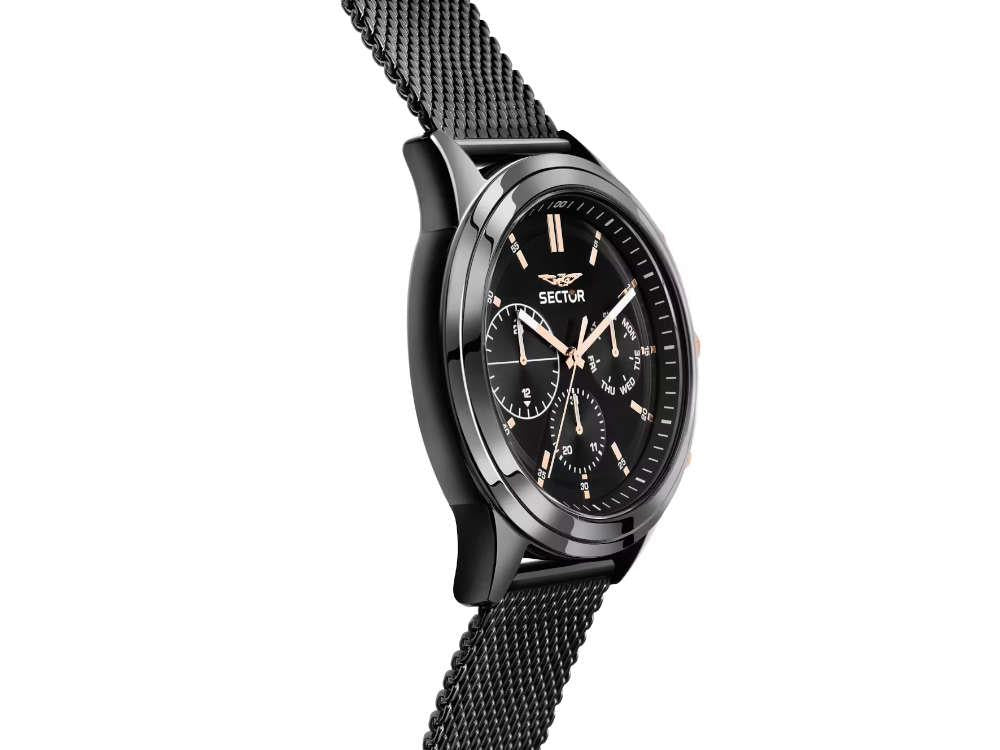 Sector No Limits 670 Quartz Watch, PVD, Black, 45 mm, R3253540002 - Image 9