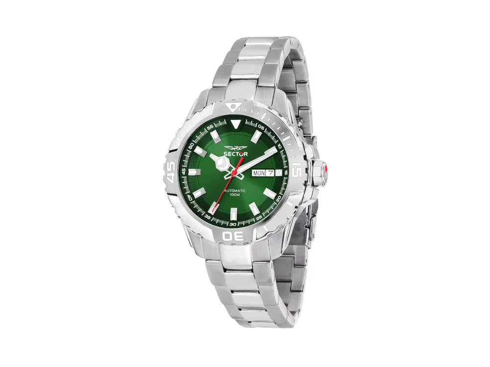 Sector No Limits Legend Automatic Watch, Green, 43 mm, R3223135006 - Image 2