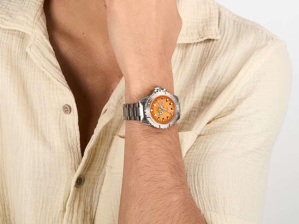 Sector No Limits Legend Automatic Watch, Titanium, Orange, 43 mm, R3223135005 - Image 5