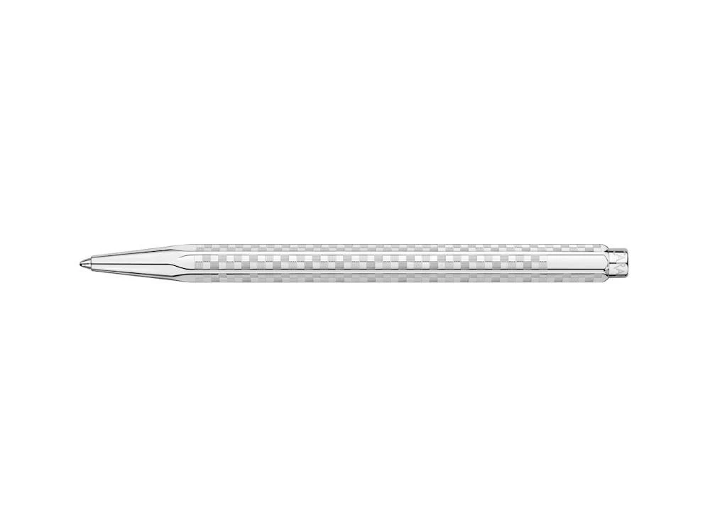 Set Caran d'Ache Ecridor Damier Ballpoint pen & Black Leather Case, 8902.566 - Image 3