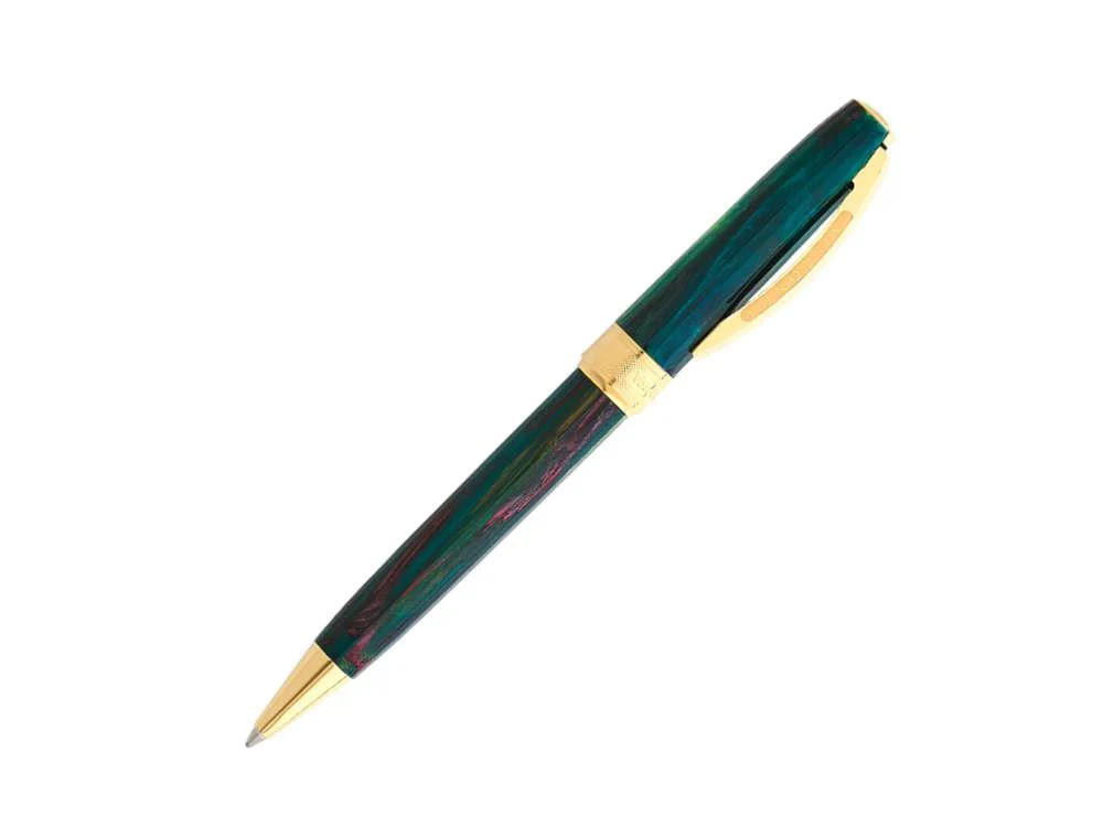 Set Visconti Van Gogh Oiran Ballpoint pen, Acrylic Resin, Violet, KP12-22-BP