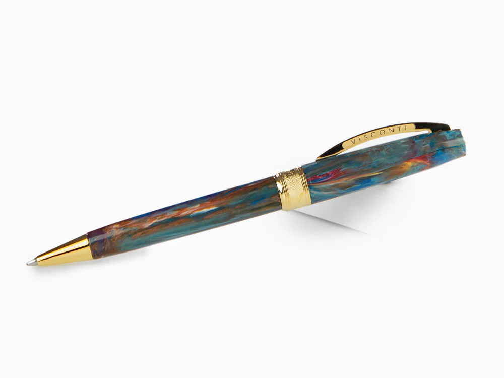 Set Visconti Van Gogh Oiran Ballpoint pen, Acrylic Resin, Violet, KP12-22-BP - Image 2