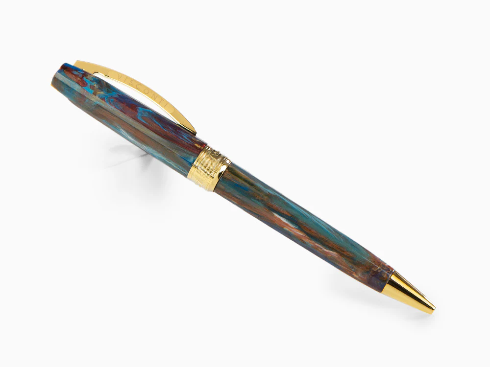 Set Visconti Van Gogh Oiran Ballpoint pen, Acrylic Resin, Violet, KP12-22-BP - Image 3