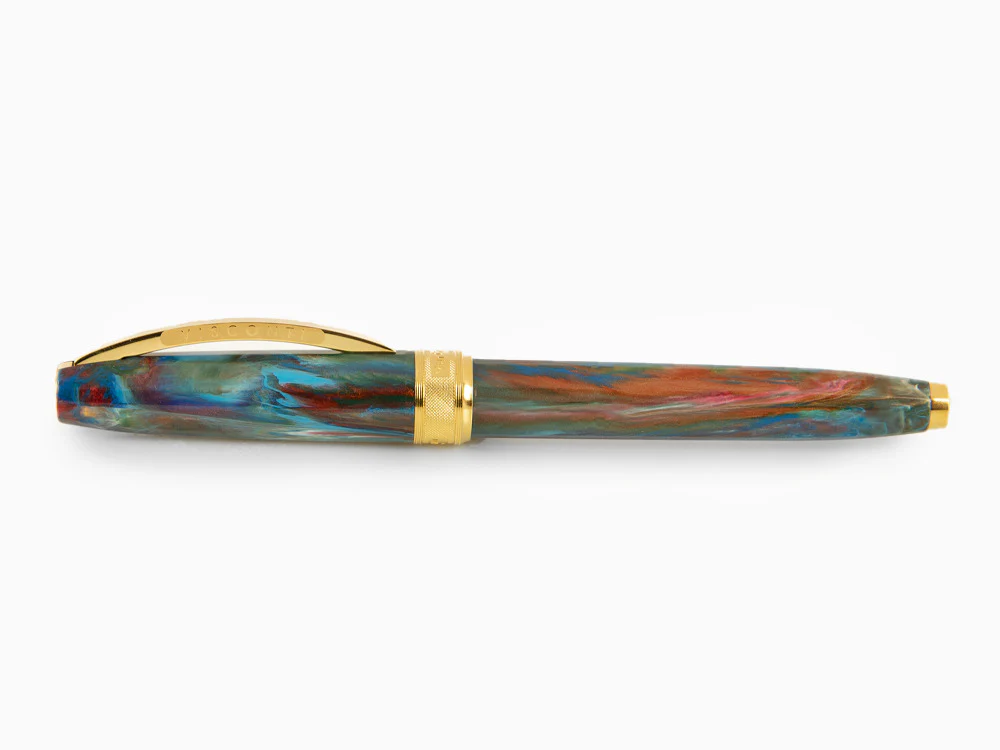 Set Visconti Van Gogh Oiran Fountain Pen, Gold plated, KP12-22-FP - Image 9