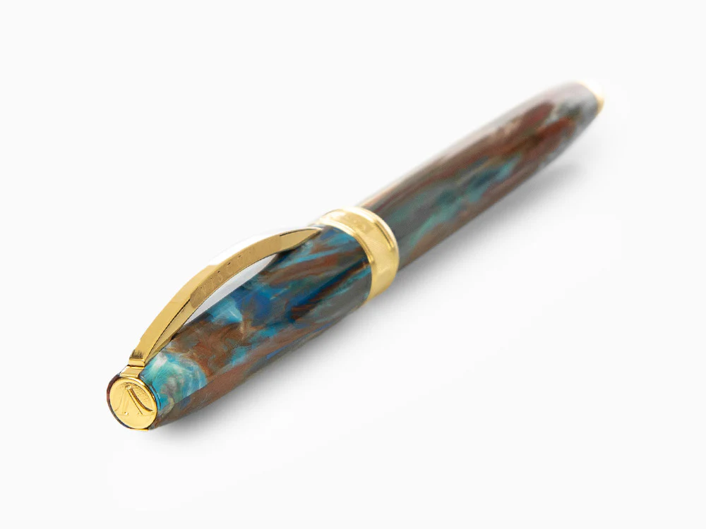 Set Visconti Van Gogh Oiran Rollerball pen, Gold plated, Violet KP12-22-RB - Image 6