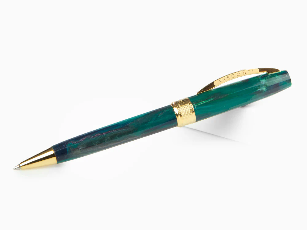Set Visconti Van Gogh The Novel Reader Ballpoint pen, Resin, Green, KP12-20-BP - Image 2
