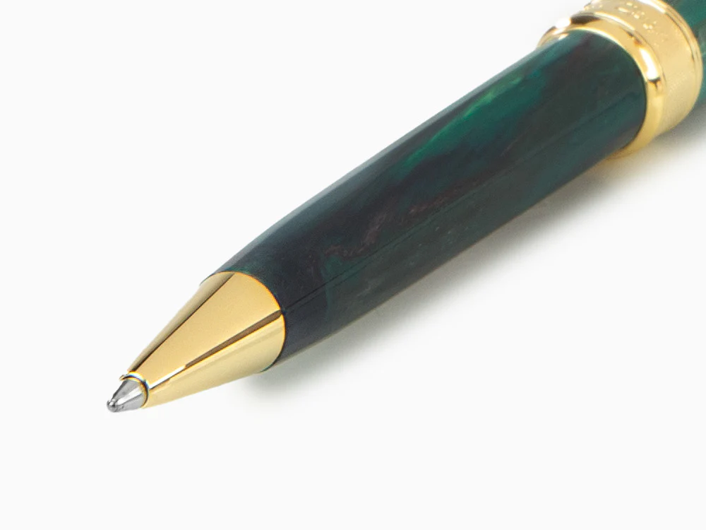 Set Visconti Van Gogh The Novel Reader Ballpoint pen, Resin, Green, KP12-20-BP - Image 4