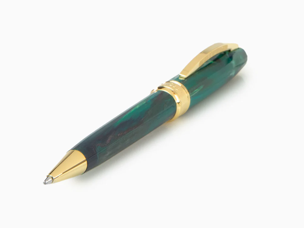 Set Visconti Van Gogh The Novel Reader Ballpoint pen, Resin, Green, KP12-20-BP - Image 5