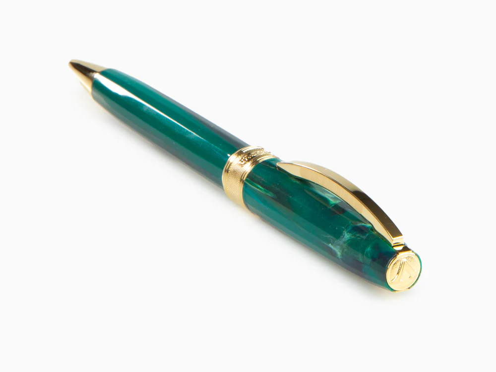 Set Visconti Van Gogh The Novel Reader Ballpoint pen, Resin, Green, KP12-20-BP - Image 6