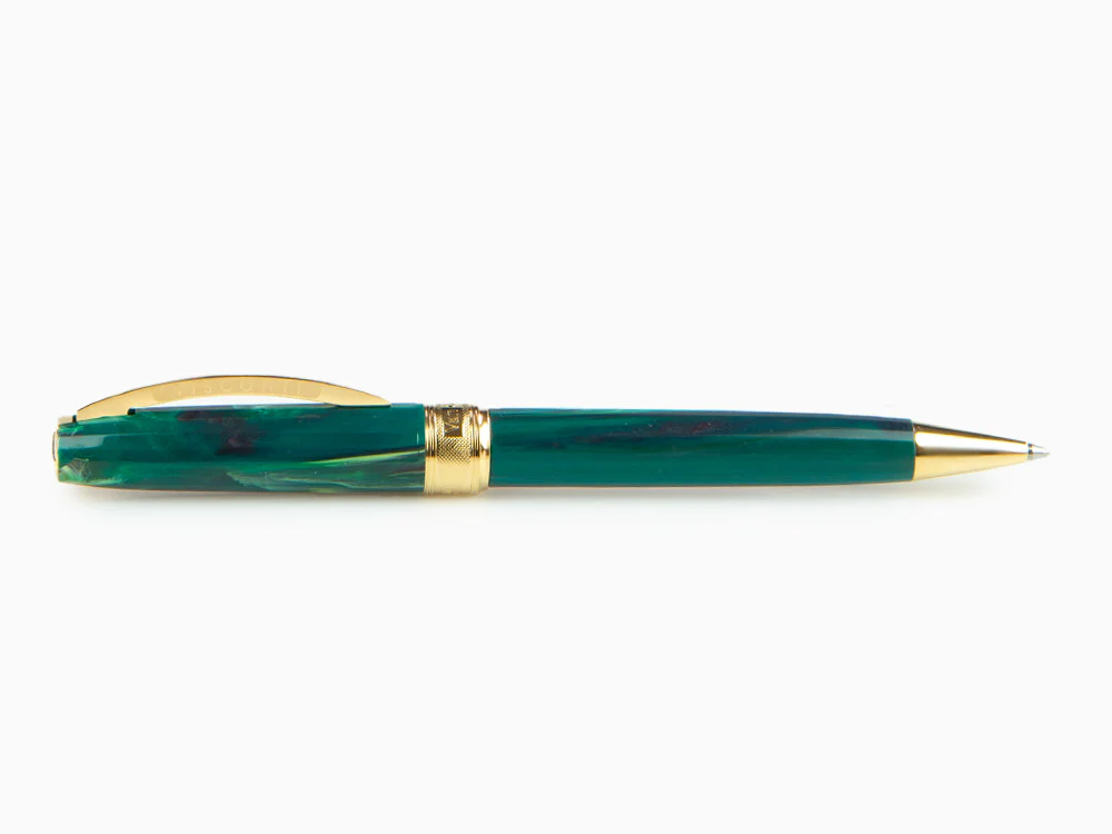 Set Visconti Van Gogh The Novel Reader Ballpoint pen, Resin, Green, KP12-20-BP - Image 7