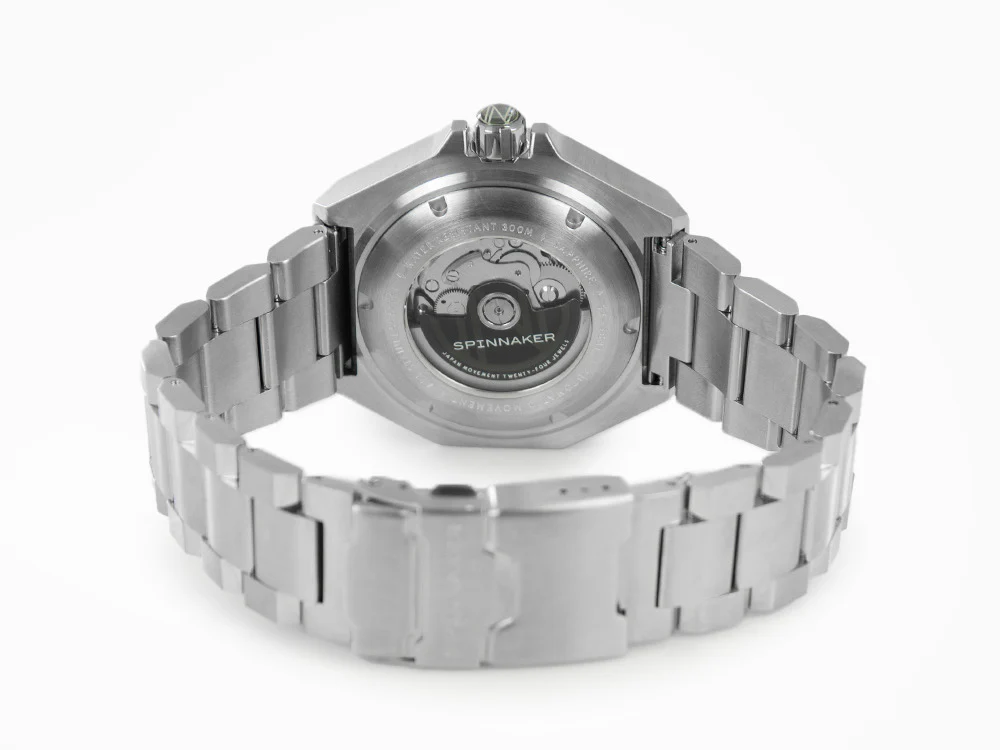 Spinnaker Dumas Tangerine Automatic Watch, Orange, 44 mm, 30 atm, SP-5081-BB - Image 3
