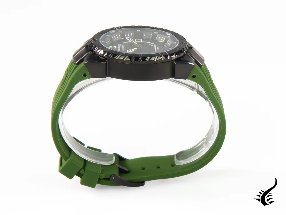 Swiss Military Hanowa Aqua Seaman Quartz Watch, Black, PVD, 6-4327.13.007.06 - Image 6