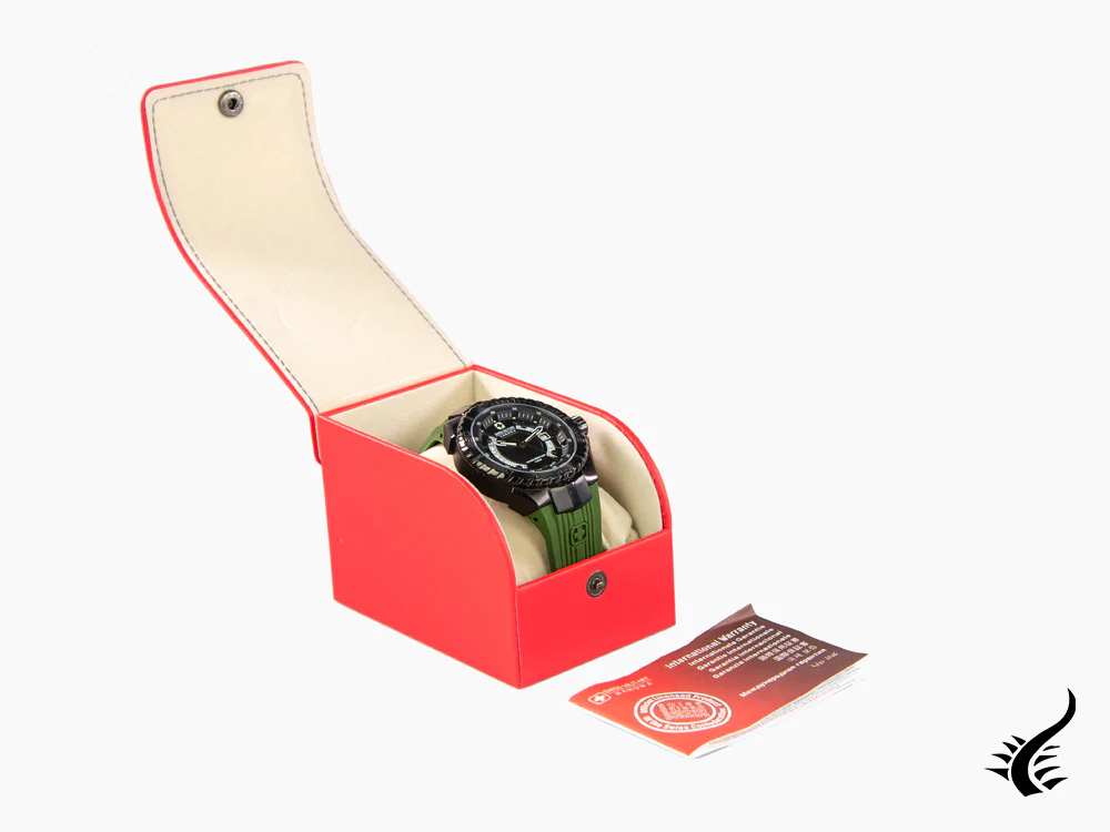 Swiss Military Hanowa Aqua Seaman Quartz Watch, Black, PVD, 6-4327.13.007.06 - Image 8