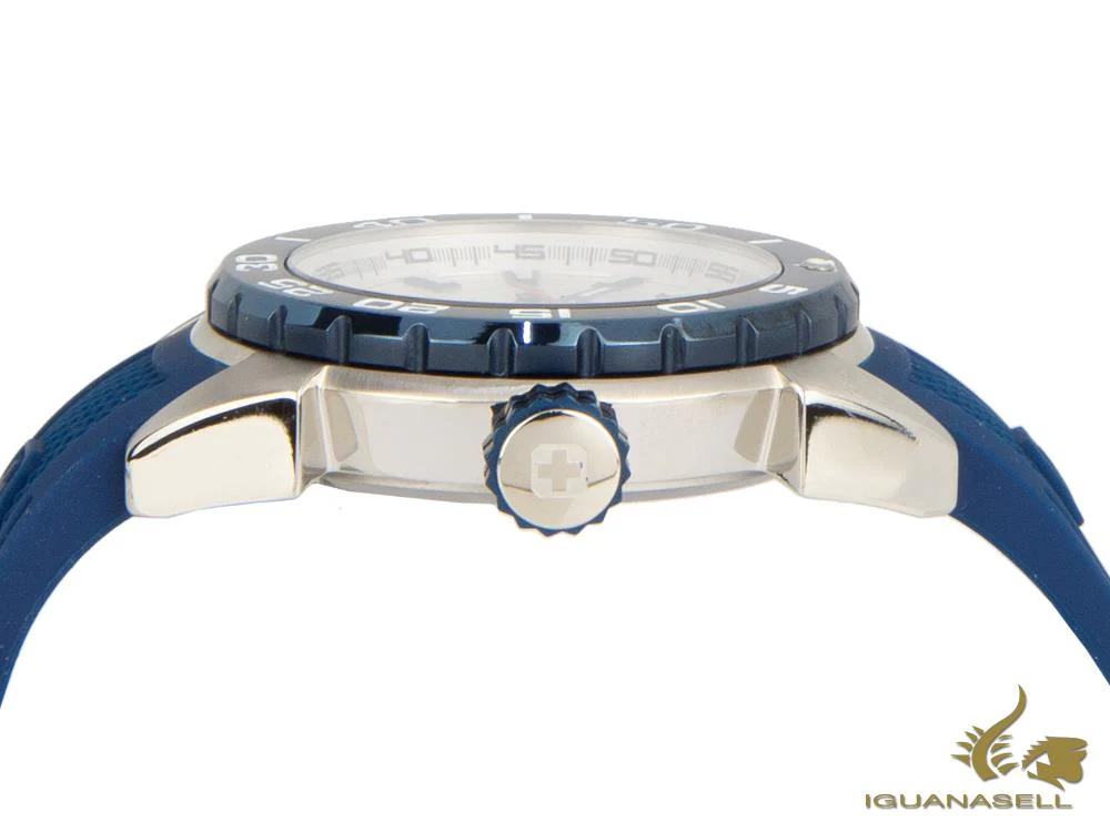 Swiss Military Hanowa Scuba Diver Lady Quartz Watch, White, 6-6323.04.001 - Image 6