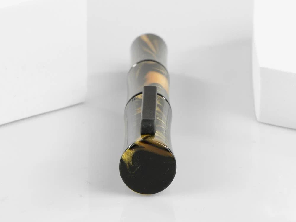 Tibaldi Bamboo Dust Rollerball pen, Resin, Black, Palladium, BMB-3D395-RB - Image 6