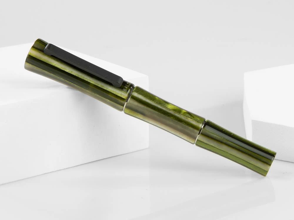 Tibaldi Bamboo Forest Rollerball pen, Resin, Green, Palladium, BMB-73-RB - Image 3