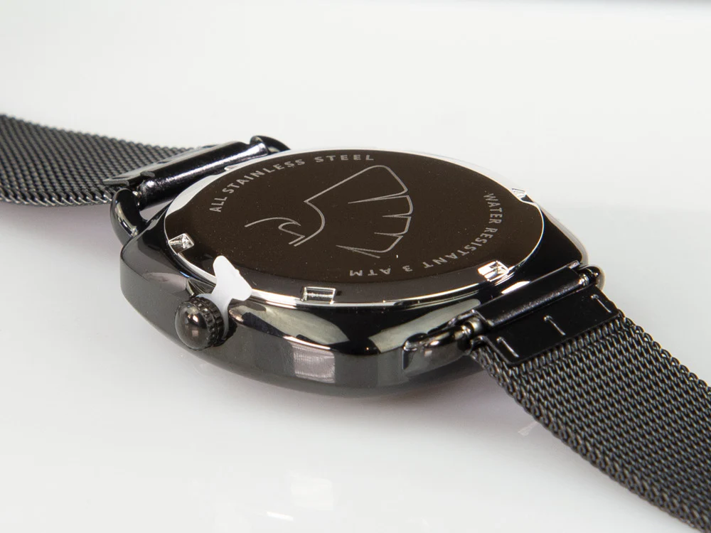 Tibaldi Ladies Quartz Watch, Black, 32 mm, Mesh strap, TMF-237-MM - Image 6