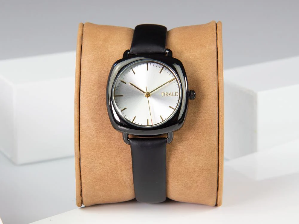 Tibaldi Ladies Quartz Watch, Sunray, 32 mm, Leather strap, TMF-201-LT - Image 2