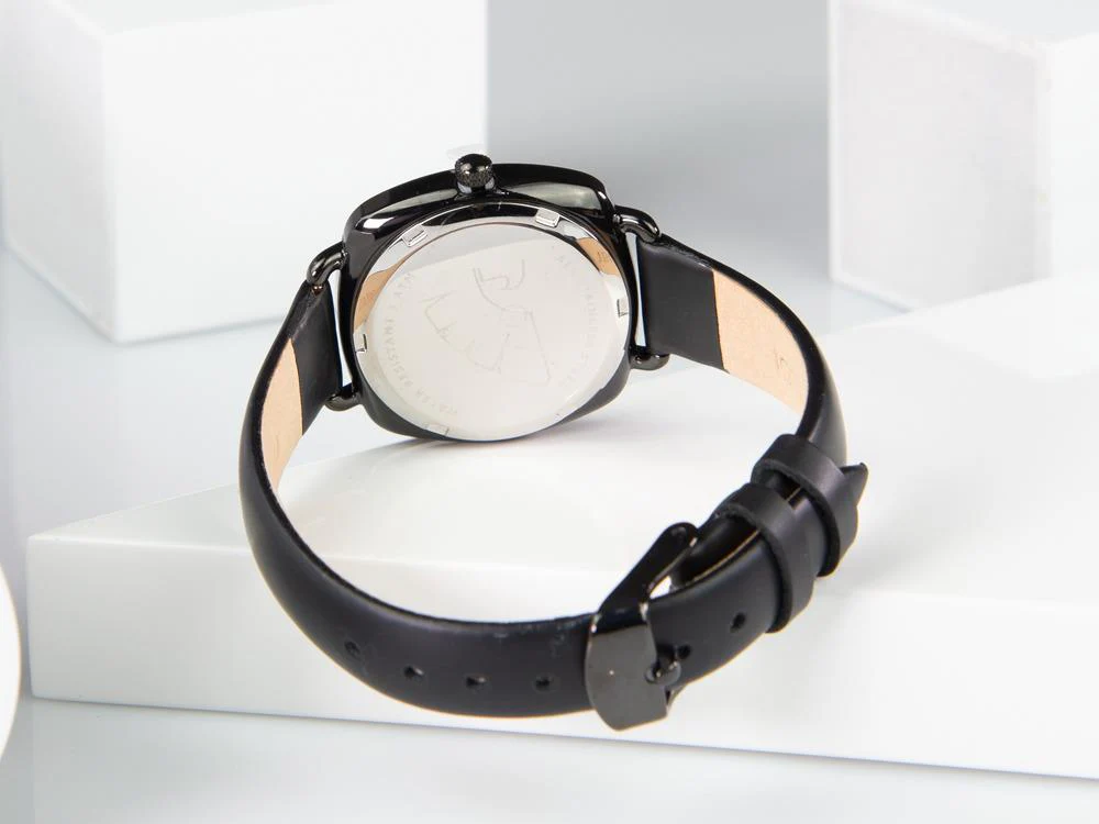 Tibaldi Ladies Quartz Watch, Sunray, 32 mm, Leather strap, TMF-201-LT - Image 3