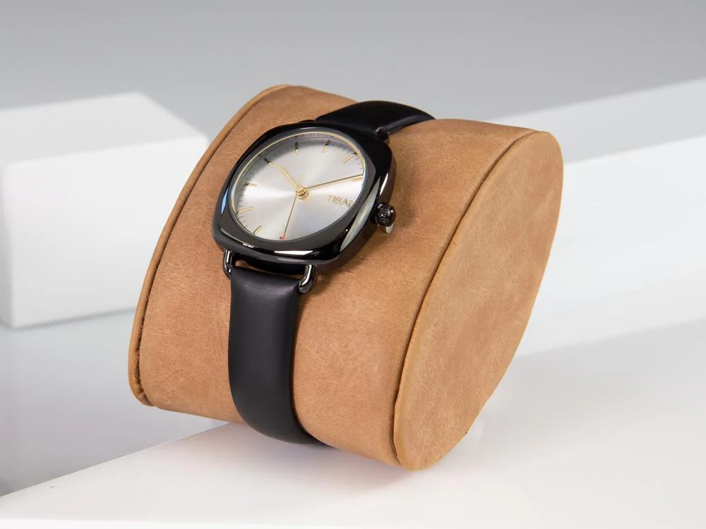 Tibaldi Ladies Quartz Watch, Sunray, 32 mm, Leather strap, TMF-201-LT - Image 4