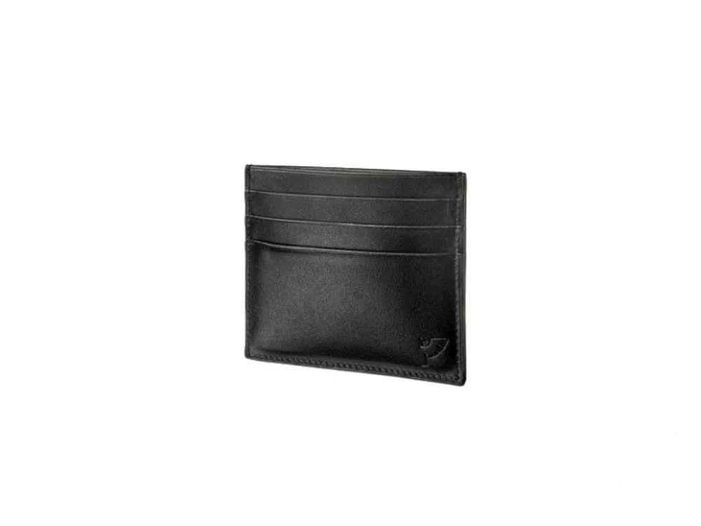 Tibaldi Leather Credit card holder, Leather, Cotton, Black, 7 Cards, LTM-CCC - Image 3