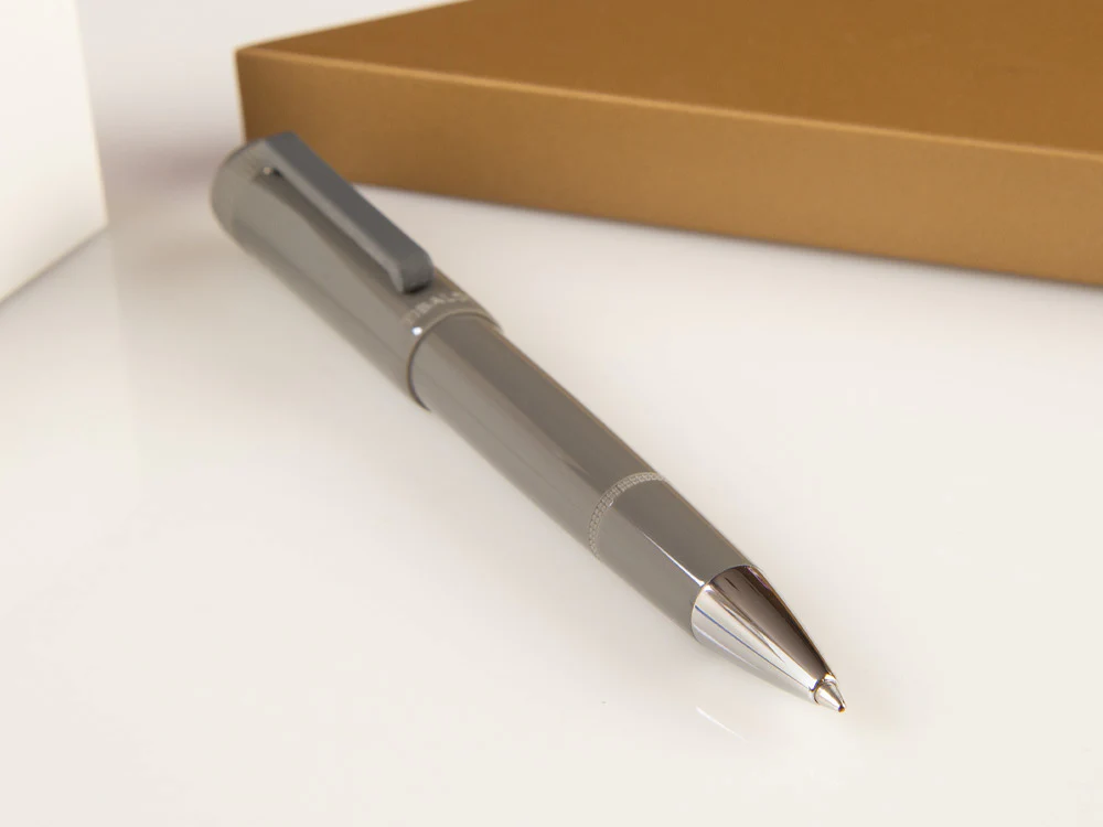 Tibaldi Perfecta Grey Dèlavè Ballpoint pen, Resin, Grey, PFC-297-BP - Image 5