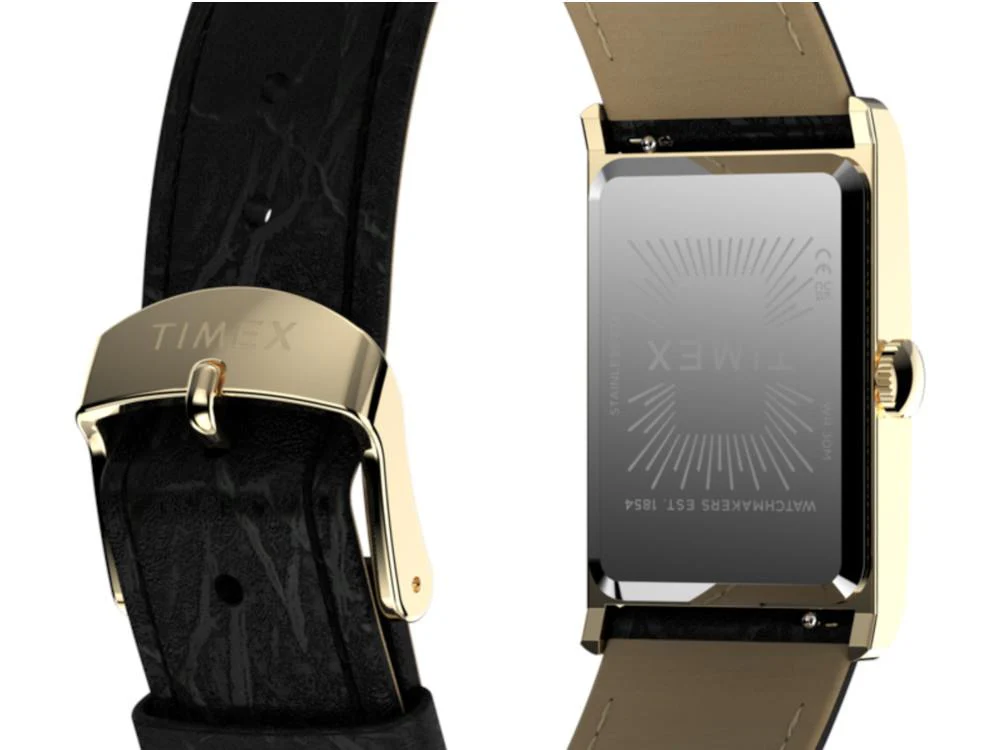 Timex 1976 Dress Rectangle Reissue Quartz Watch, White, TW2Y56200 - Image 5