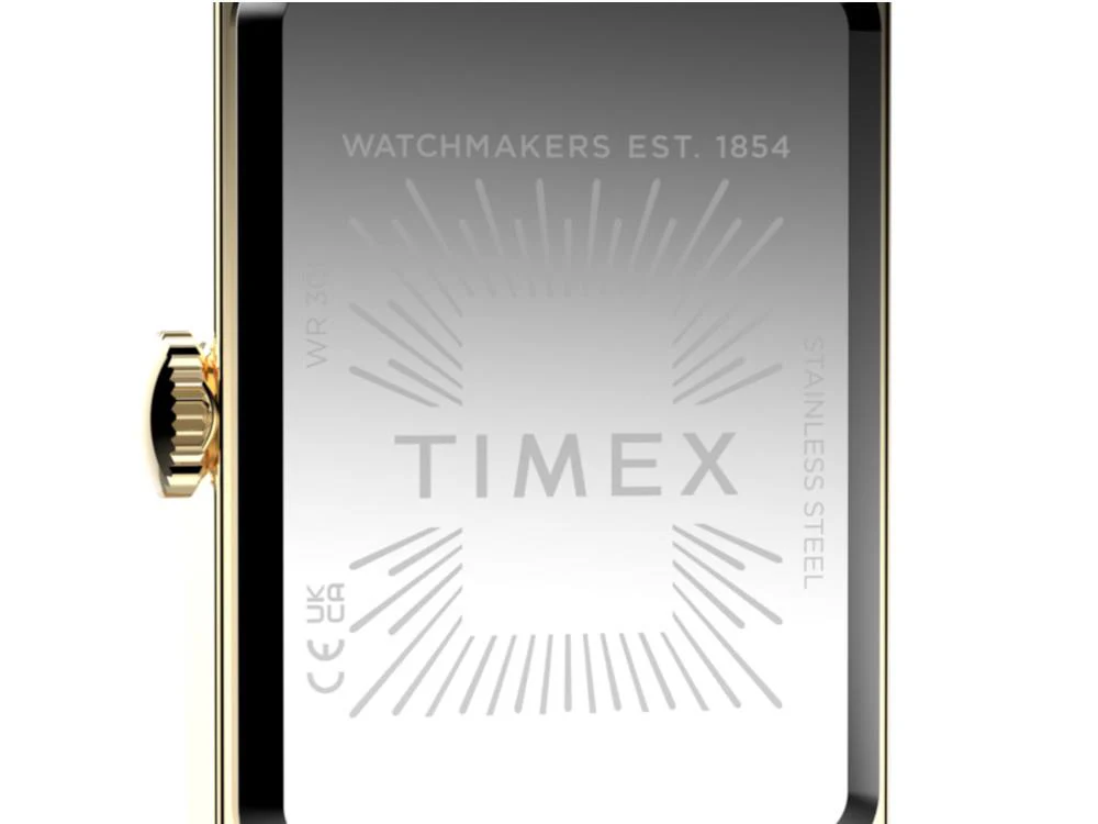 Timex 1976 Dress Rectangle Reissue Quartz Watch, White, TW2Y56200 - Image 6