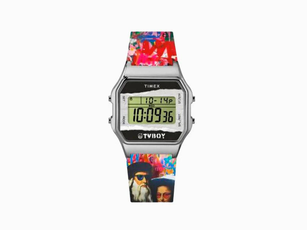 Timex 80 TVBoy Digital Watch, 34mm, TW2Y46800 - Image 2