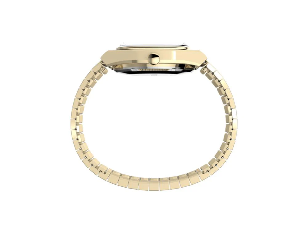 Timex E Line Automatic Watch, Golden, 34 mm, TW2Y07200 - Image 3