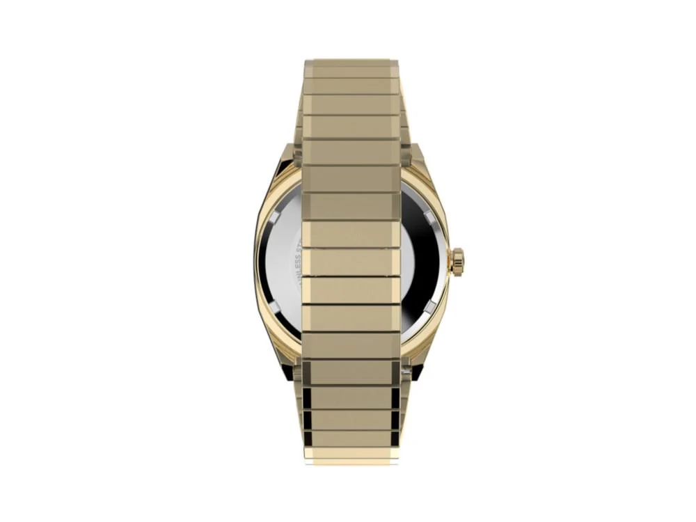Timex E Line Automatic Watch, Golden, 34 mm, TW2Y07200 - Image 4