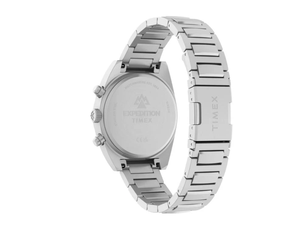 Timex Expedition Capstone Chrono Quartz Watch, Black, 41 mm, TW2Y61200 - Image 5