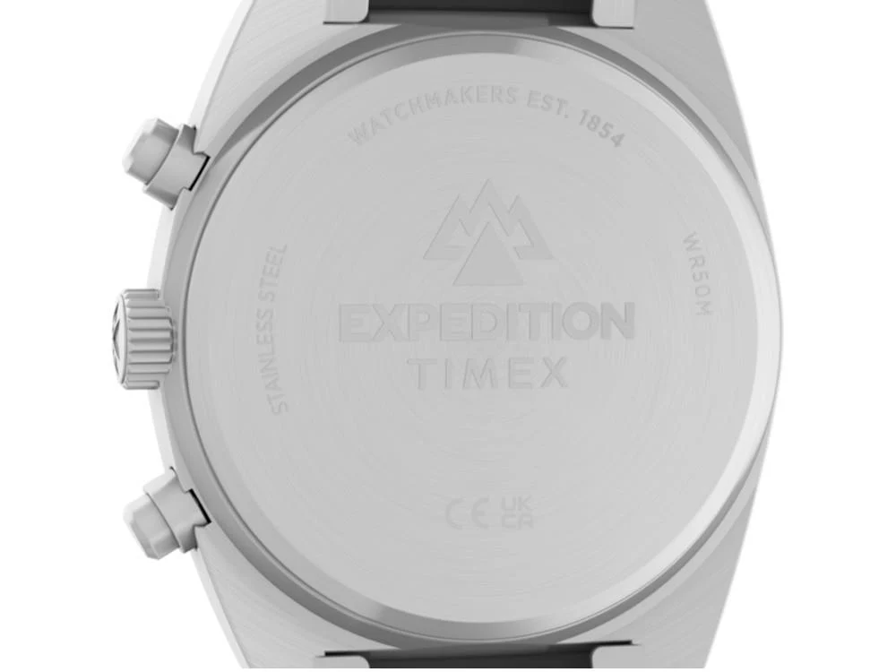Timex Expedition Capstone Chrono Quartz Watch, Black, 41 mm, TW2Y61200 - Image 6