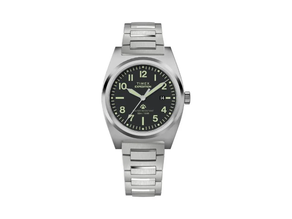 Timex Expedition Quartz Watch, Black, 39 mm, TW2Y18300 - Image 2