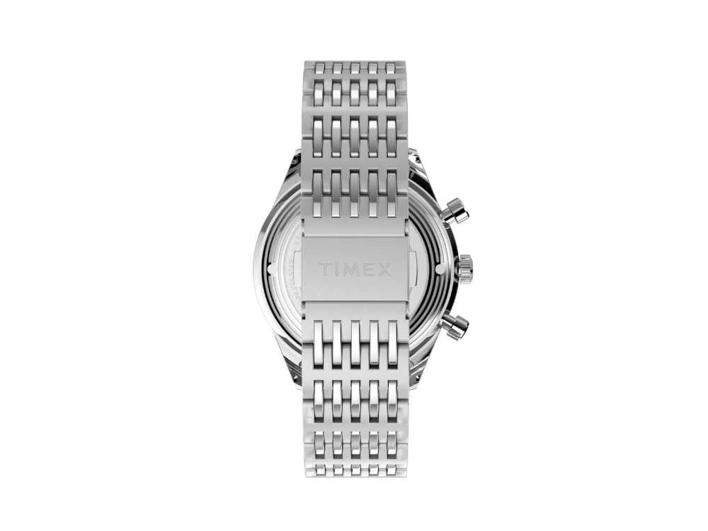 Timex Marlin Jet Quartz Watch, Silver, 40 mm, Chronograph, TW2Y24600 - Image 4