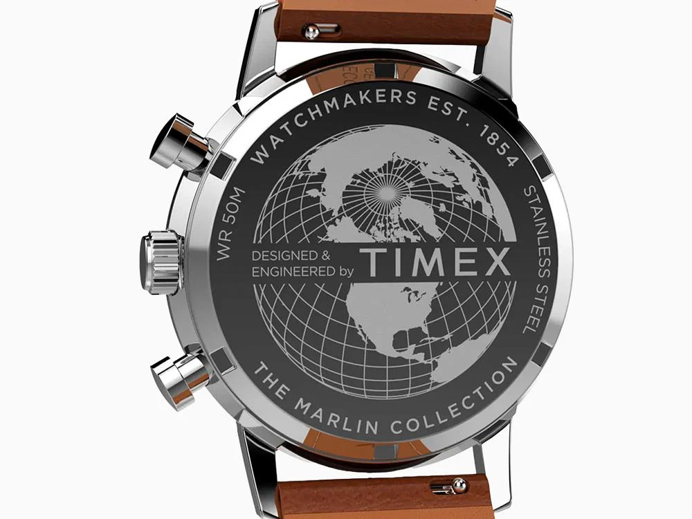 Timex Marlin Quartz Watch, Green, 40 mm, Chronograph, TW2W99100 - Image 5