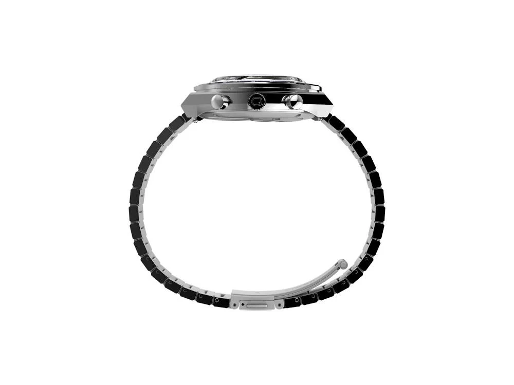 Timex Q Chrono Quartz Watch, White, 40 mm, Chronograph, TW2Y36200 - Image 5